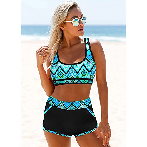 Women High Waist Swimsuits