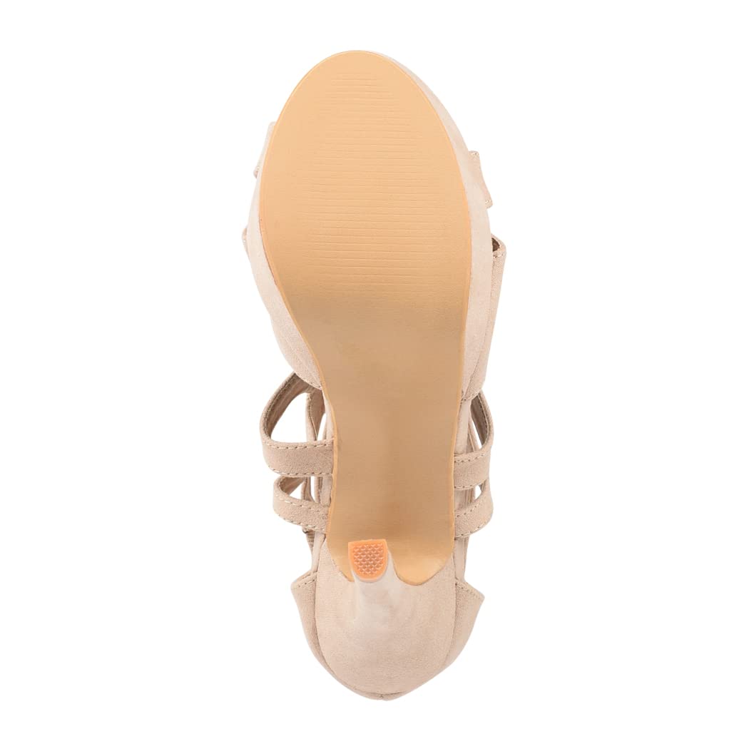 EBXN Zapato de Tacón Alto Mujer Abierto Stilettos Chunkyrayan
