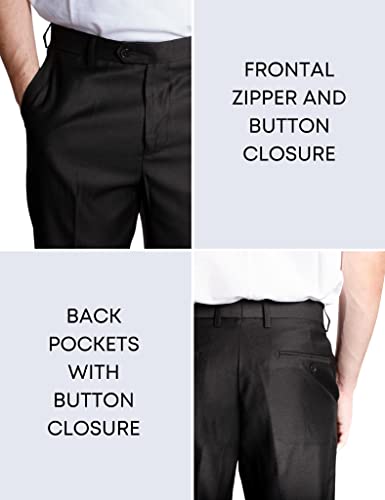 EBXN Pantalón de Traje para Hombre
