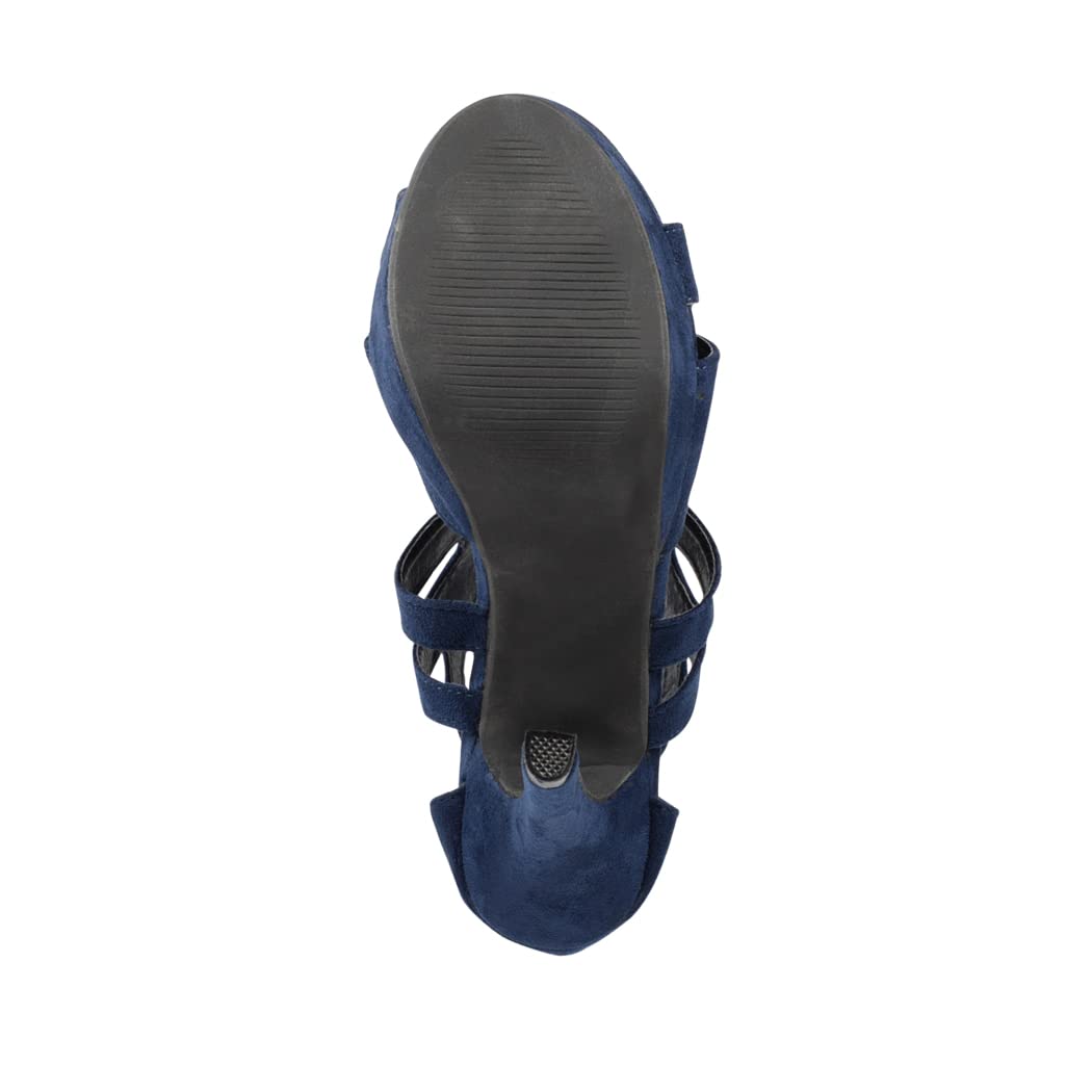 EBXN Zapato de Tacón Alto Mujer Abierto Stilettos Chunkyrayan