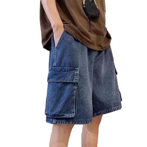 Baggy Jeans Shorts Men