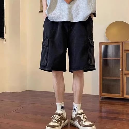 Baggy Jeans Shorts Men