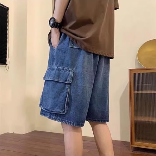 Baggy Jeans Shorts Men