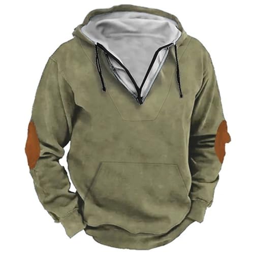 EBXN Camiseta de manga larga para hombre