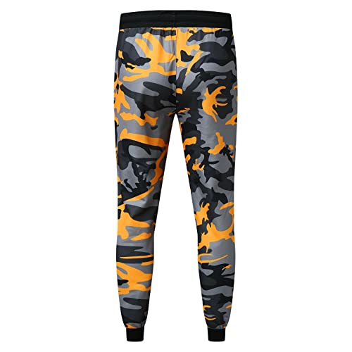 EBXN Pantalones cargo de cintura elástica