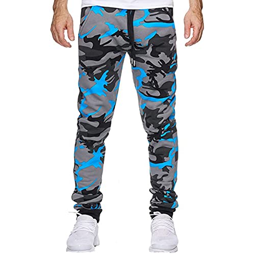 EBXN Pantalones cargo de cintura elástica