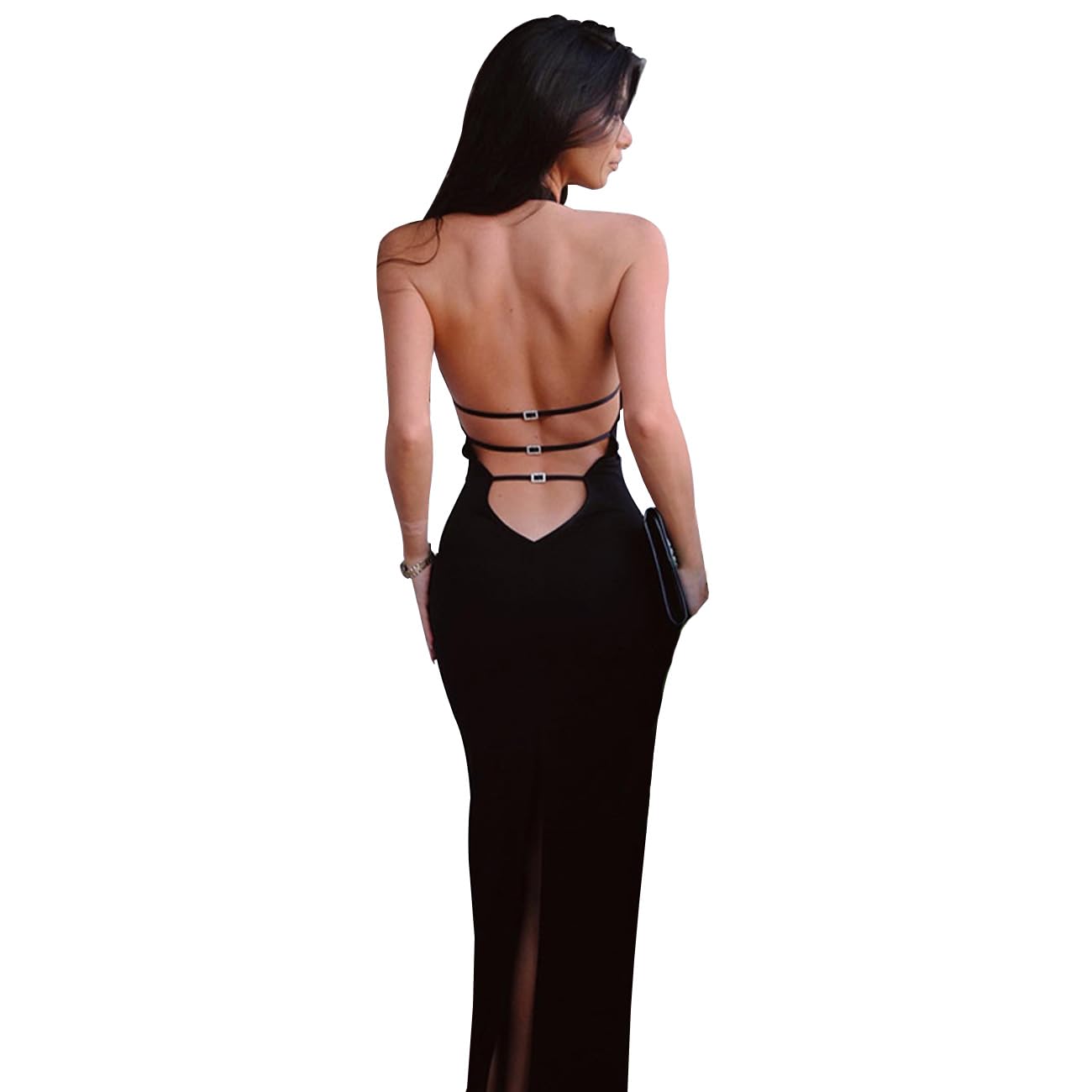 EBXN Vestido Sexy de Cóctel para Mujer