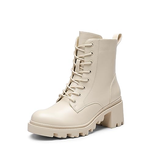 EBXN DREAM PAIRS Botas Militares Mujer