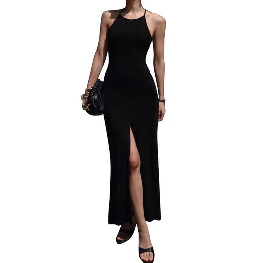 Vestido Largo Casual Tirantes Sin Mangas