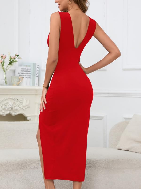 Vestido Mujer Sexy sin Mangas