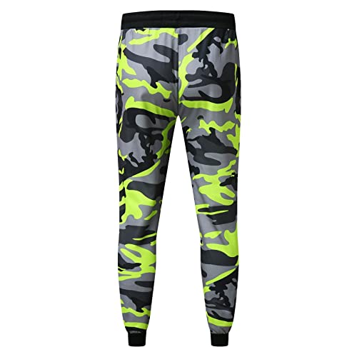 EBXN Pantalones cargo de cintura elástica