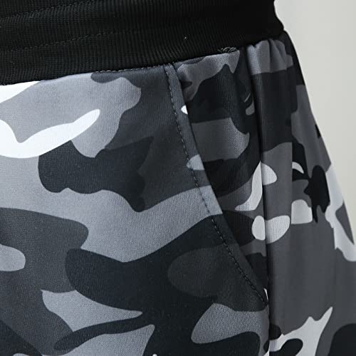 EBXN Pantalones cargo de cintura elástica