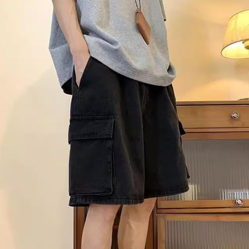 Baggy Jeans Shorts Men
