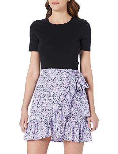 EBXN Wrap Skirt Wvn Noos Falda para Mujer