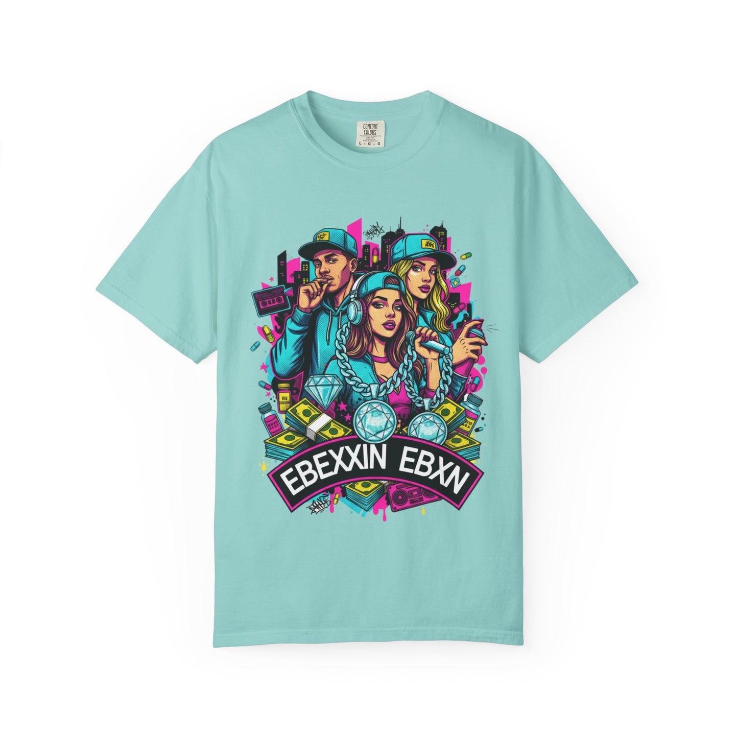 eBexxin Neon Streets Tee