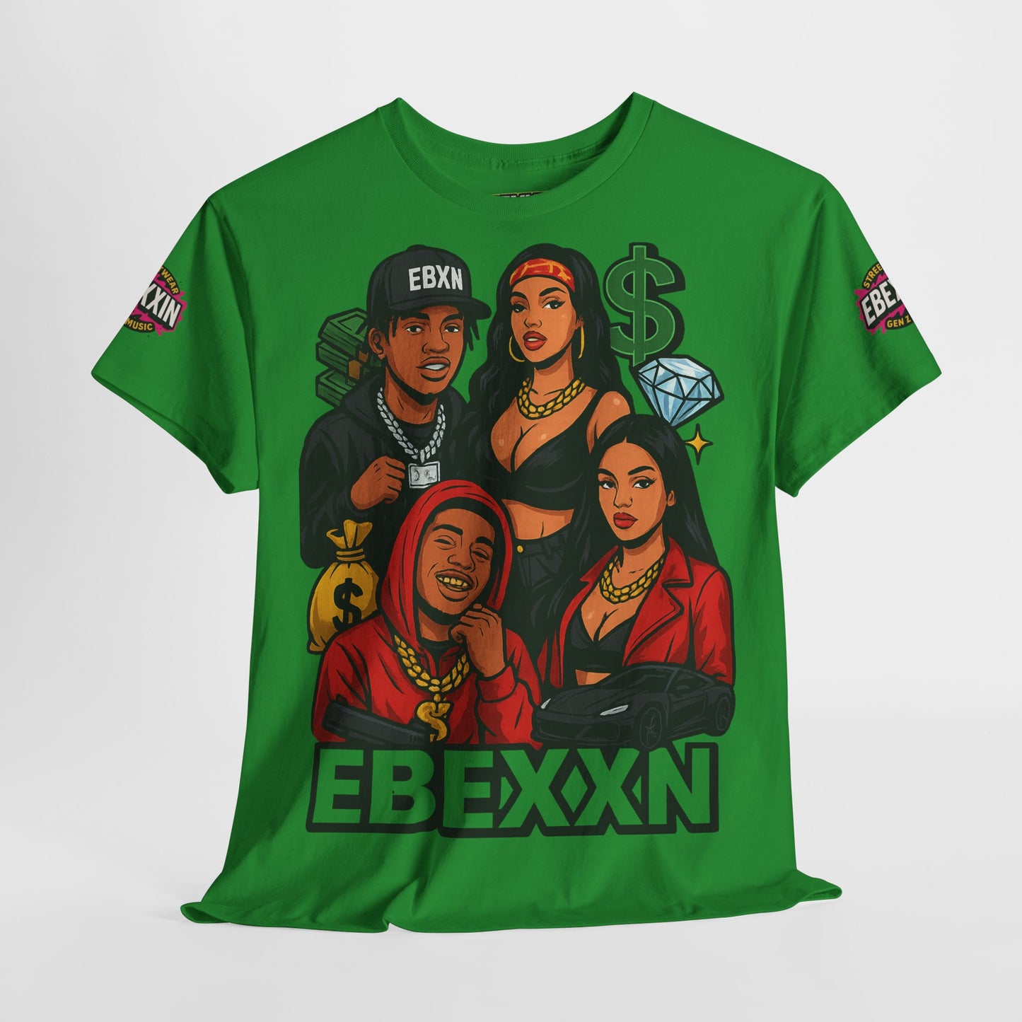 eBexxin - Stylish Unisex Hip Hop Fashion t-shirt