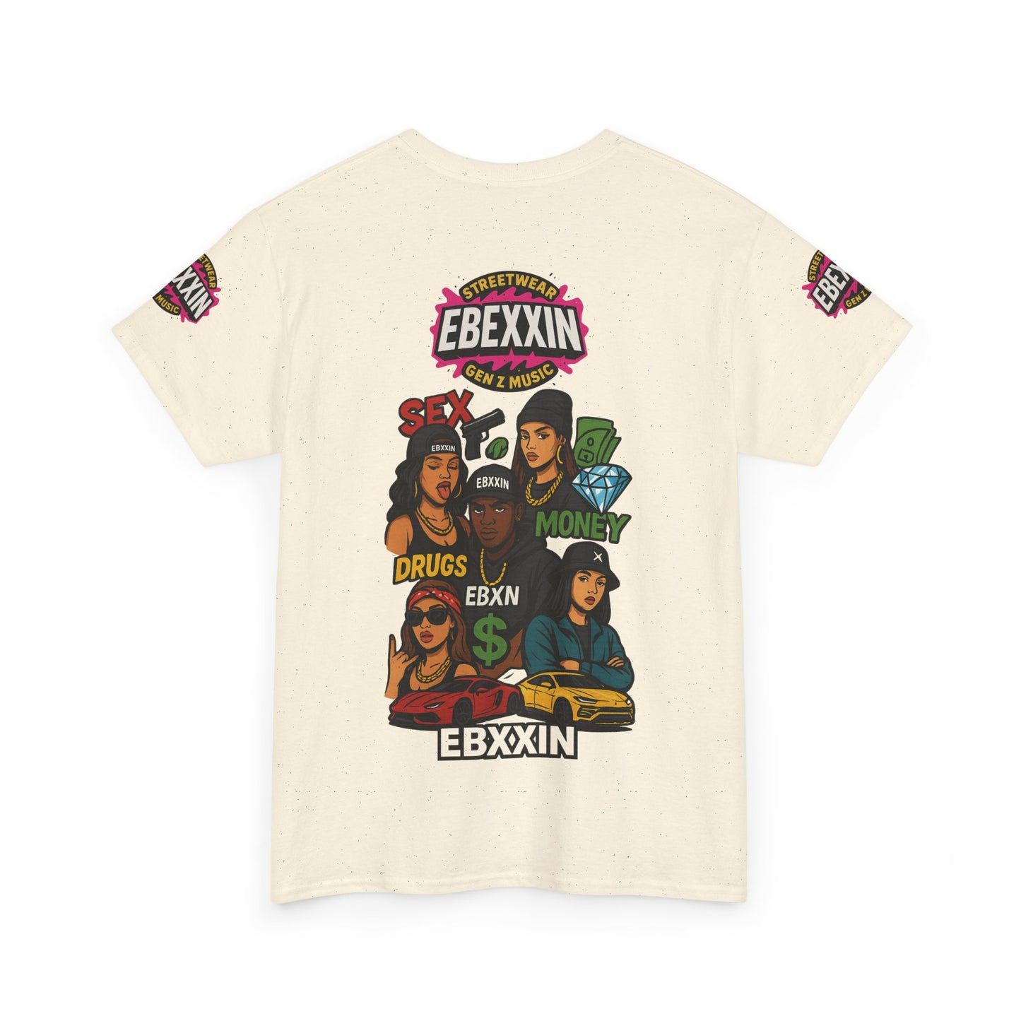 eBexxin - Stylish Unisex Hip Hop Fashion t-shirt