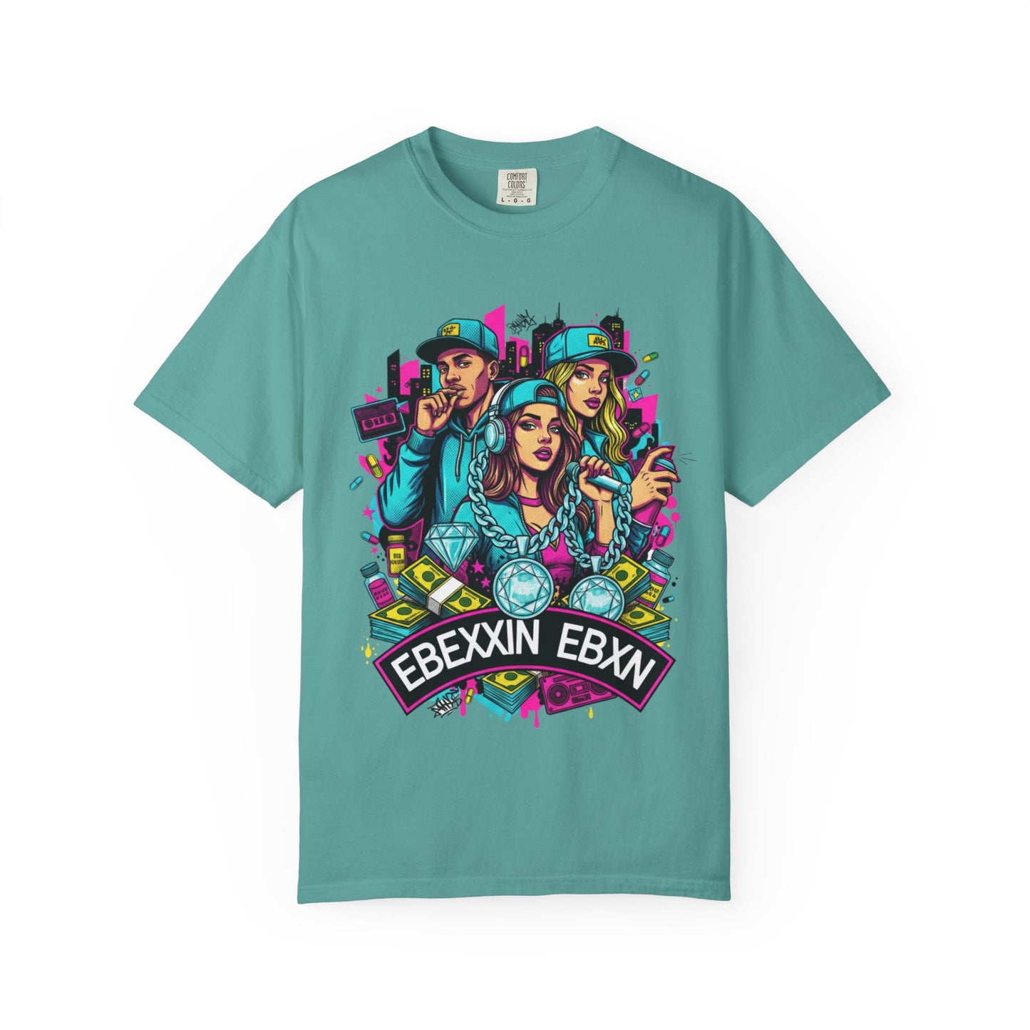 eBexxin Neon Streets Tee