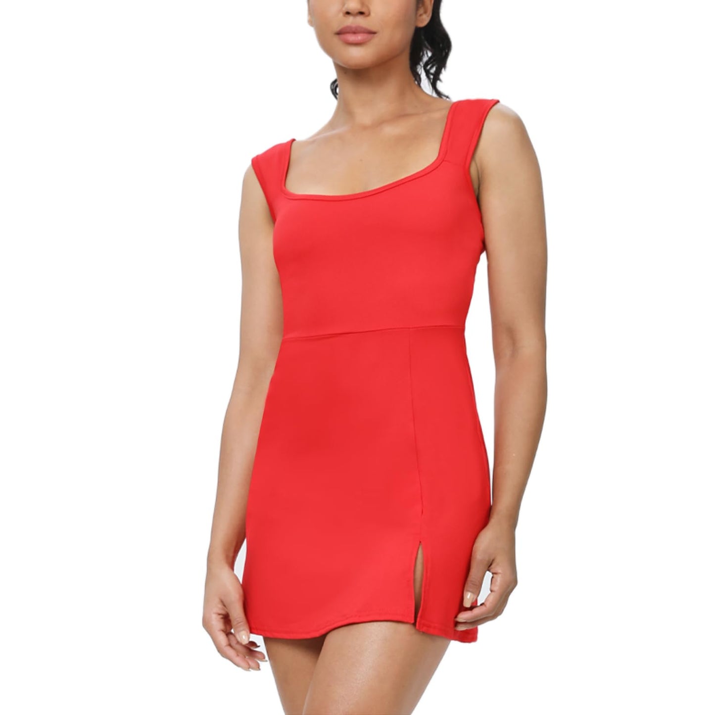 Vestido Corto Mujer sin Mangas
