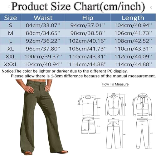EBXN Pantalone de pana para hombre