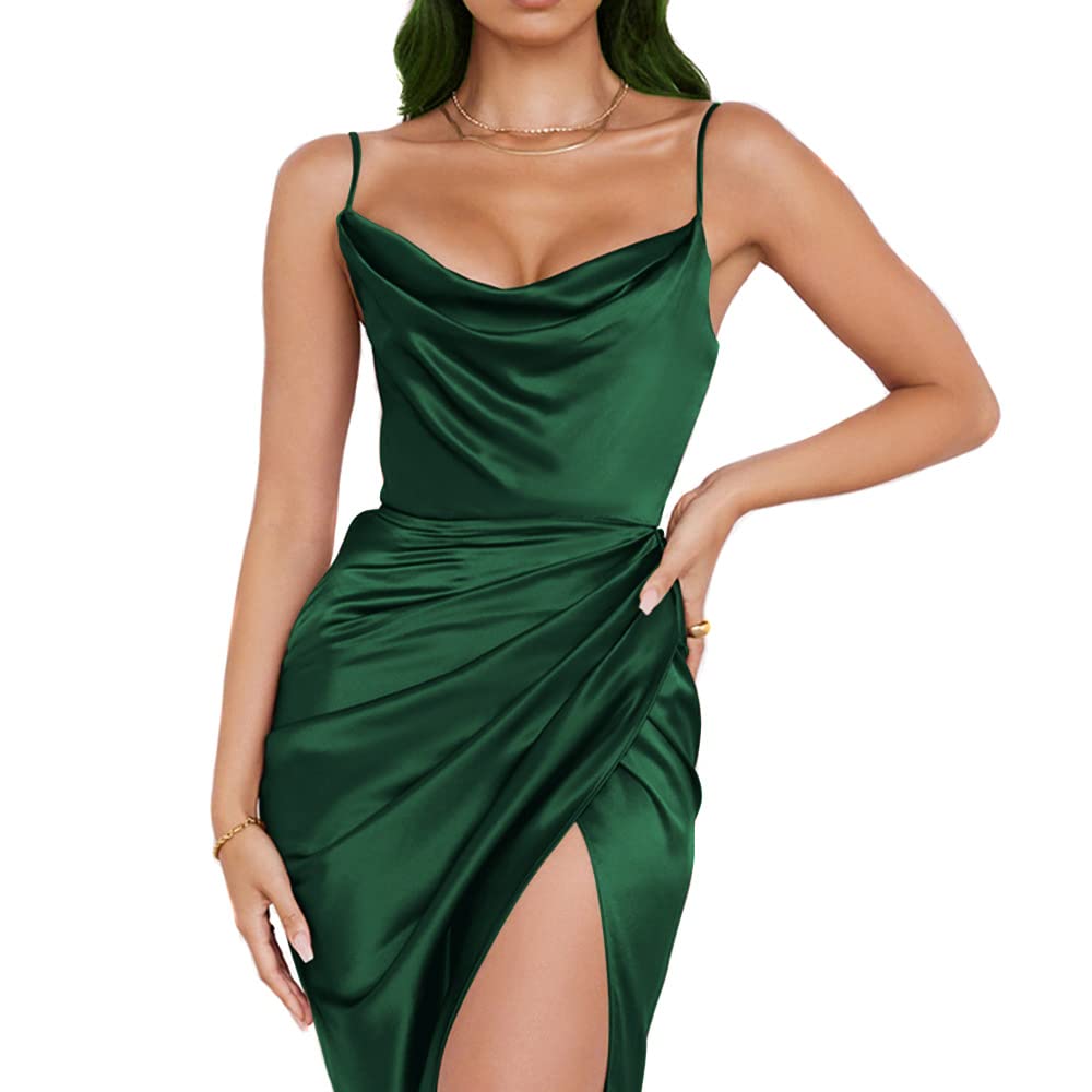 EBXN Mujer Vestidos Sexy Cuello En V Profundo