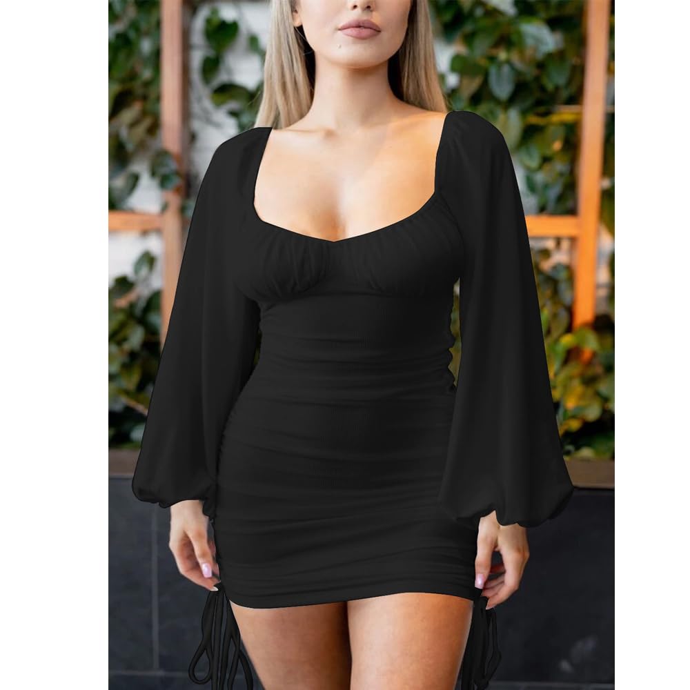 Vestido Mujer Corto Mini Bodycon