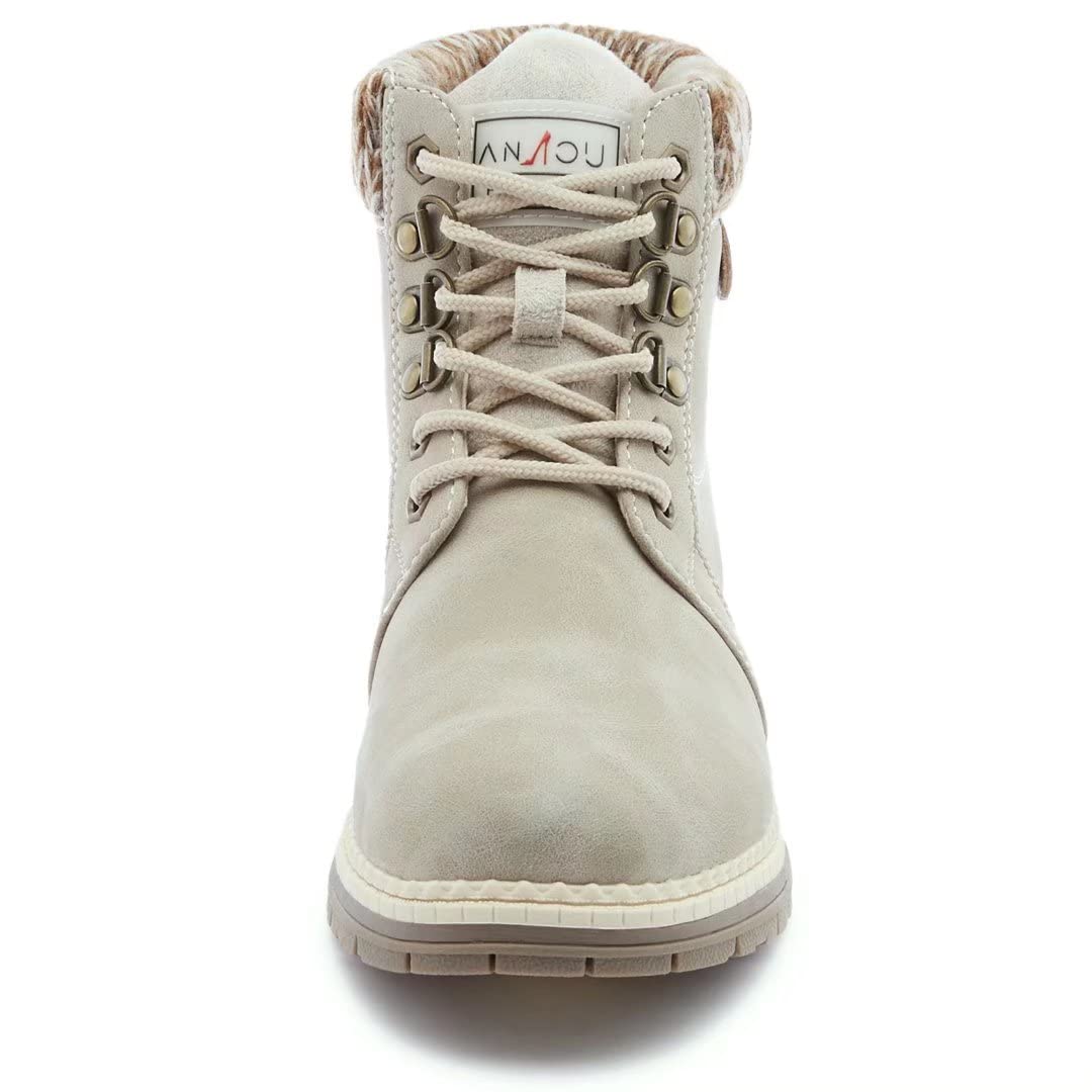 EBXN Casual Winter Hiking Boots For Women