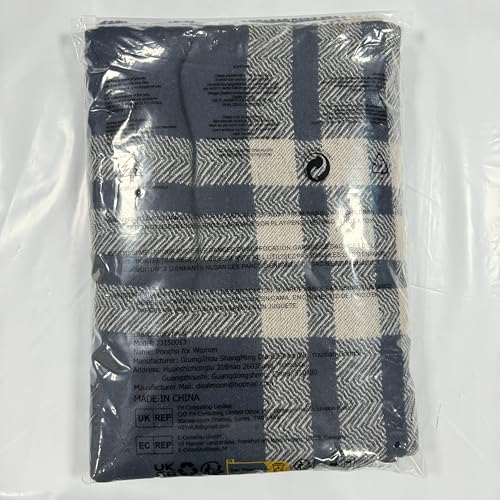 EBXN Colornial Chal Elegante para Mujer