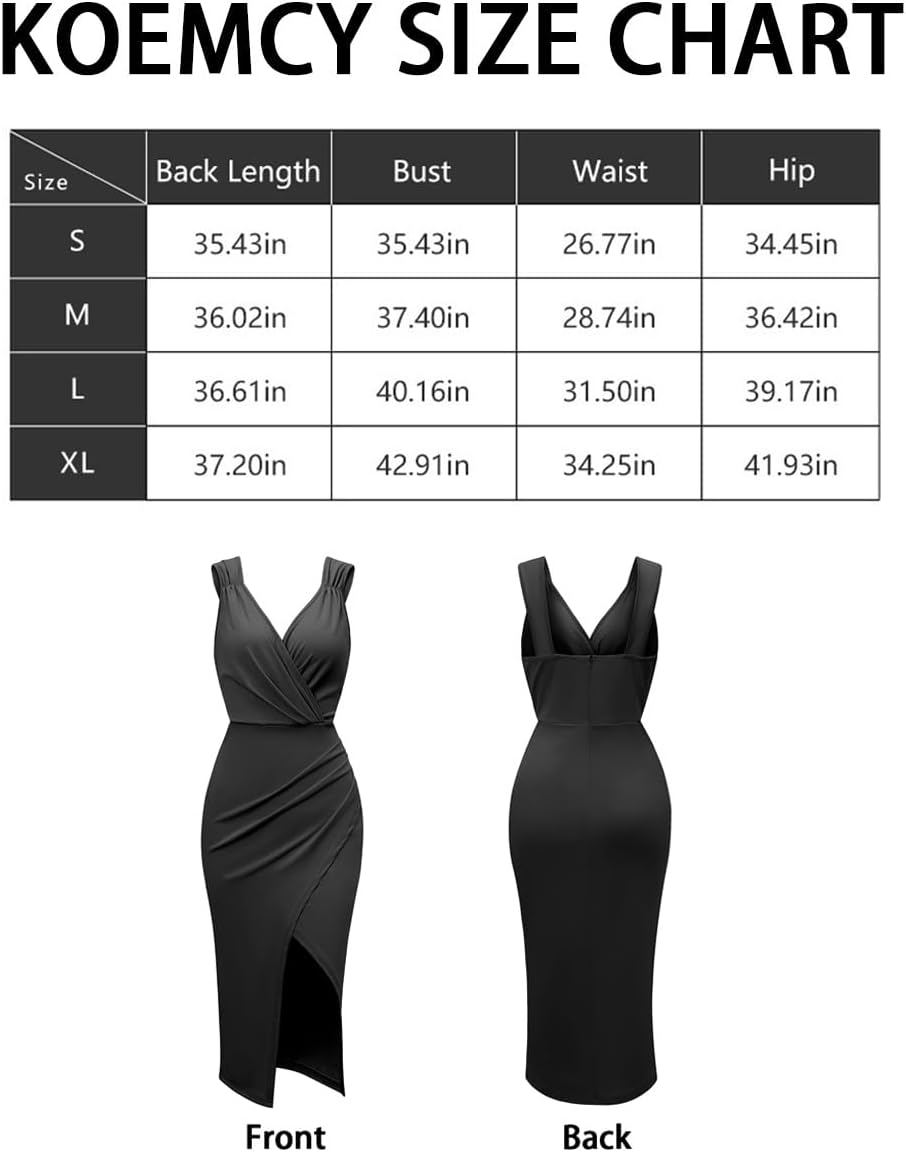 EBXN Vestido Elegante Mujer Club Vestido