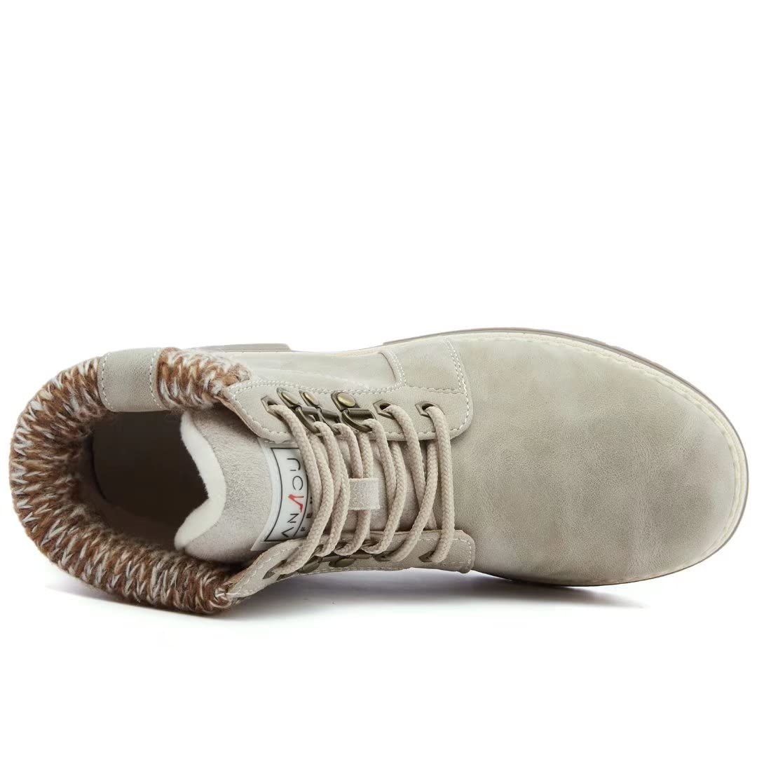 EBXN Casual Winter Hiking Boots For Women