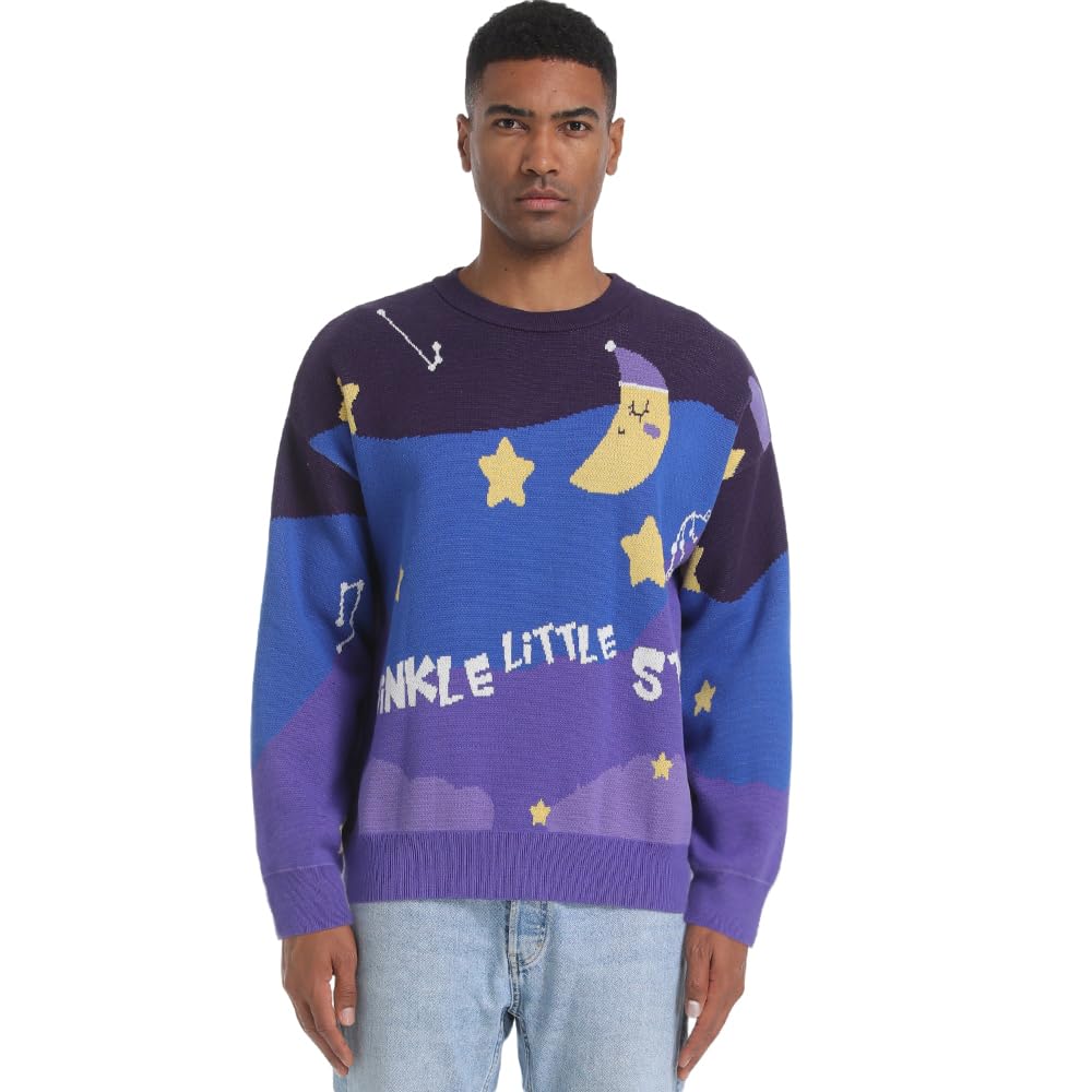 EBXN Men Sweater Vintage