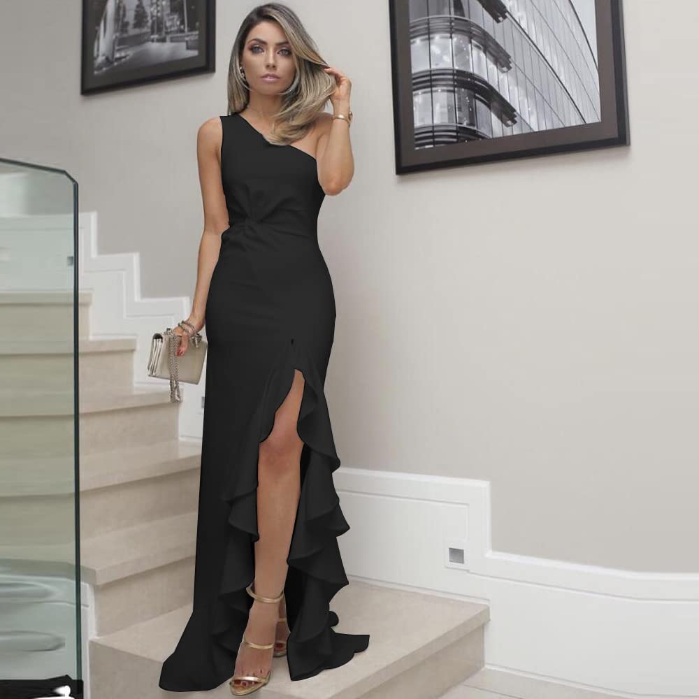 EBXN Vestido Largo Fiesta Sexy Bodycon