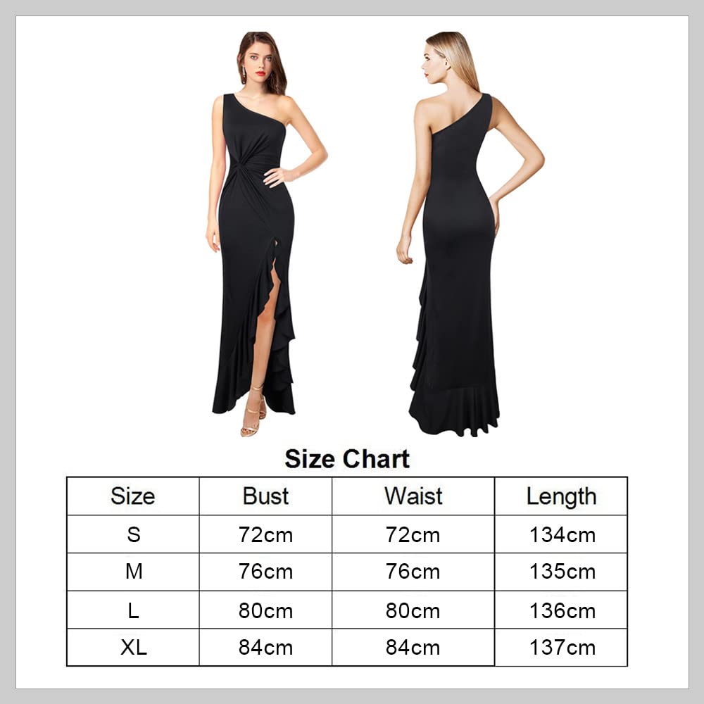 EBXN Vestido Largo Fiesta Sexy Bodycon