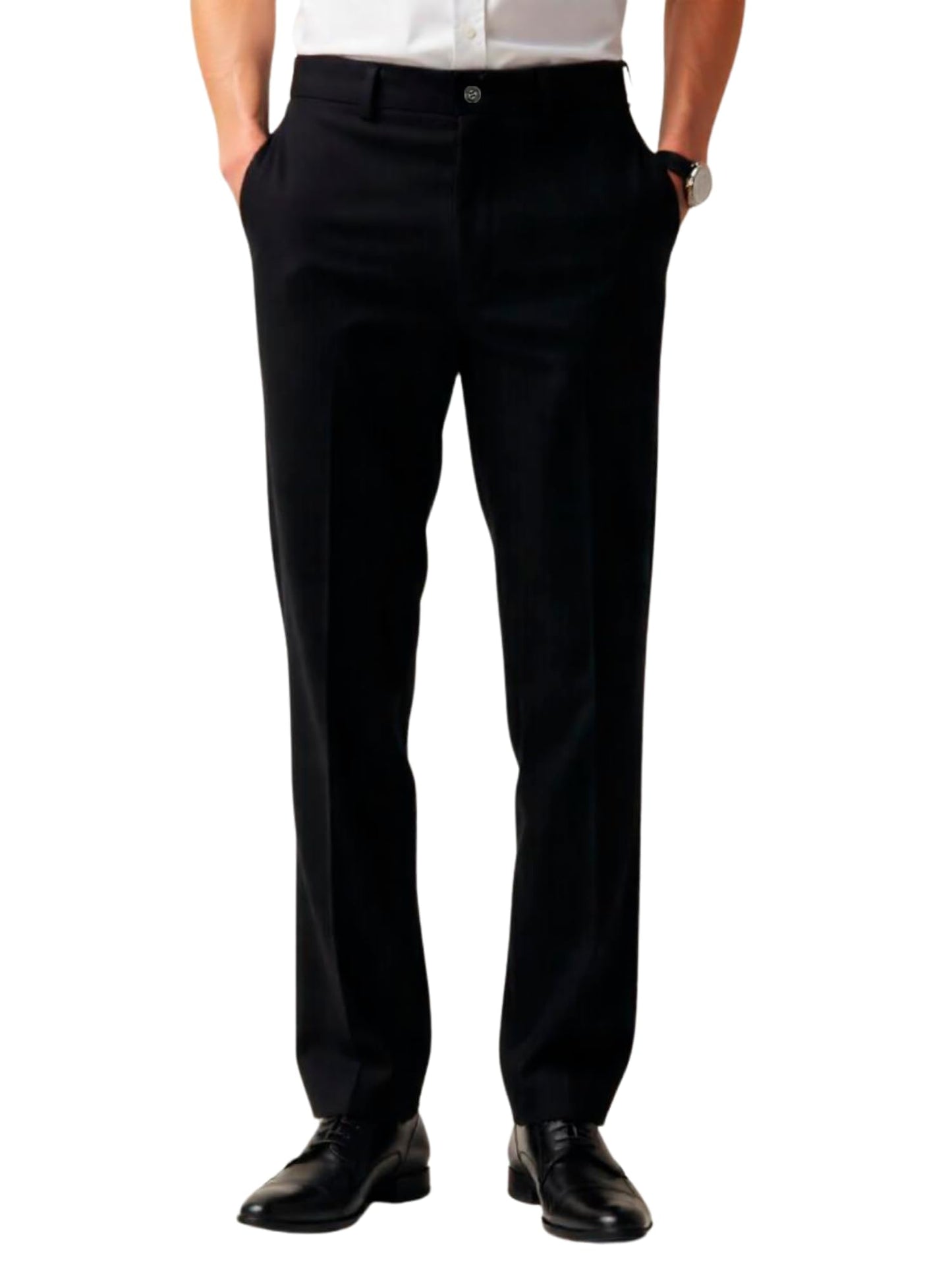EBXN Pantalón de Traje para Hombre