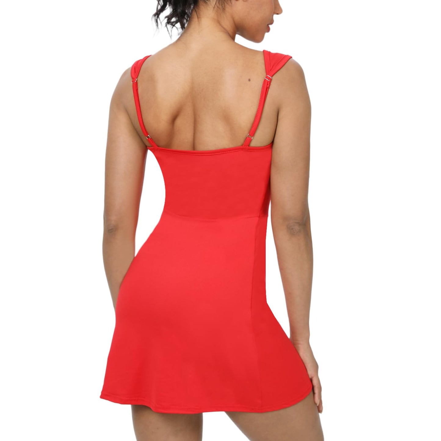 Vestido Corto Mujer sin Mangas