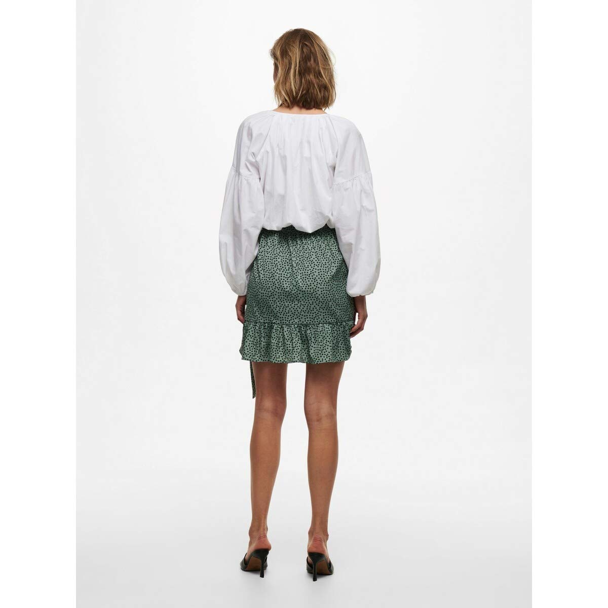 EBXN Wrap Skirt Wvn Noos Falda para Mujer