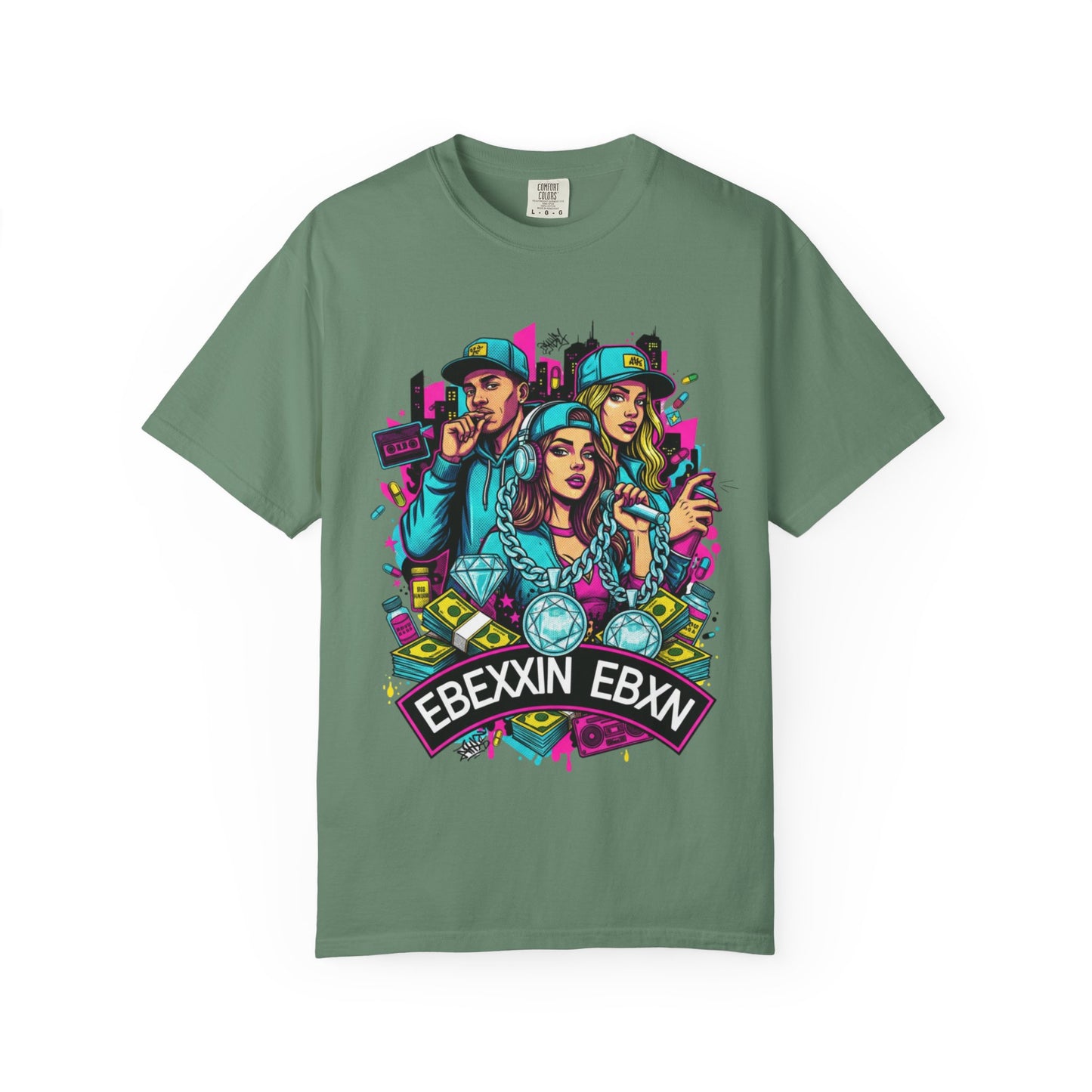 eBexxin Neon Streets Tee