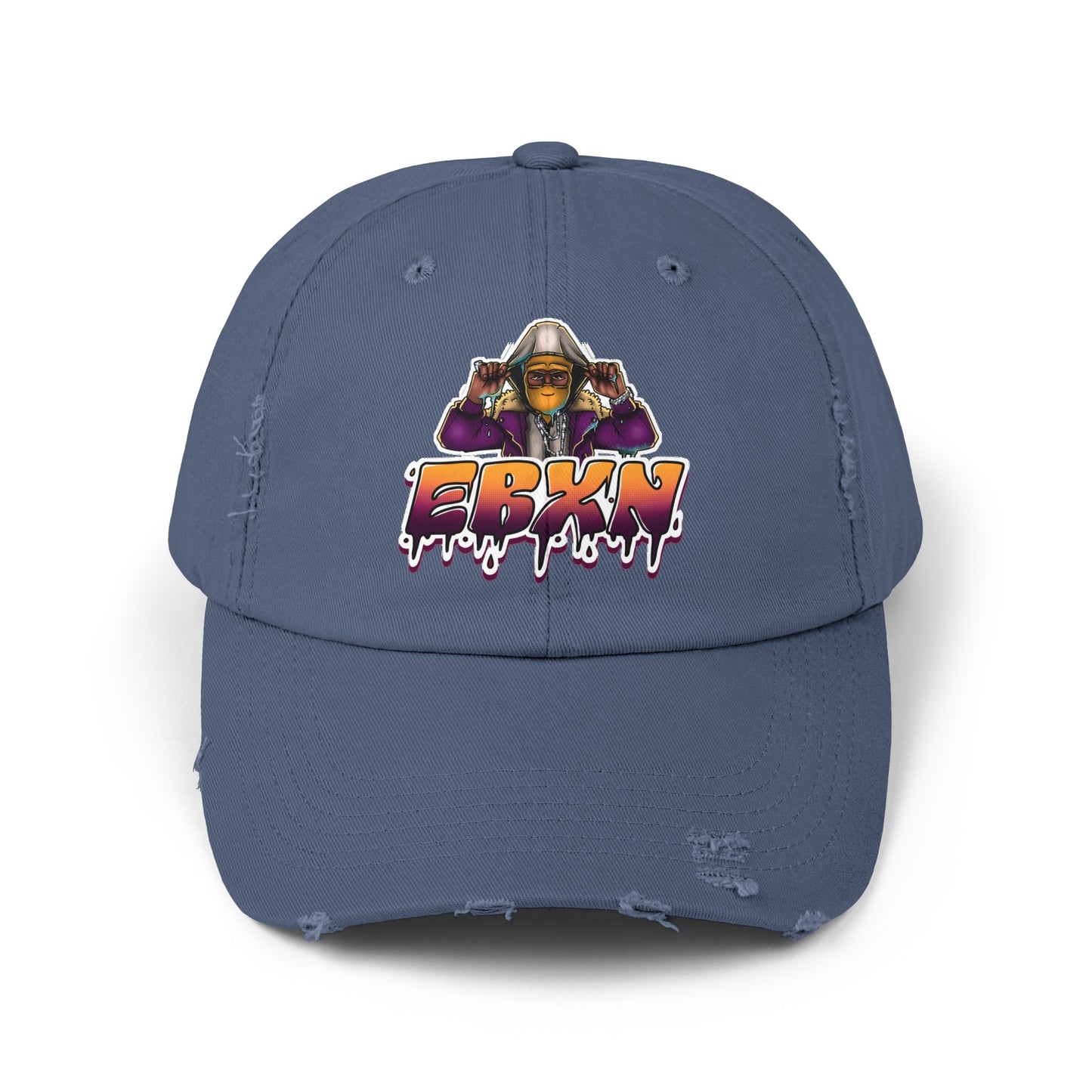 Unisex Distressed Cap