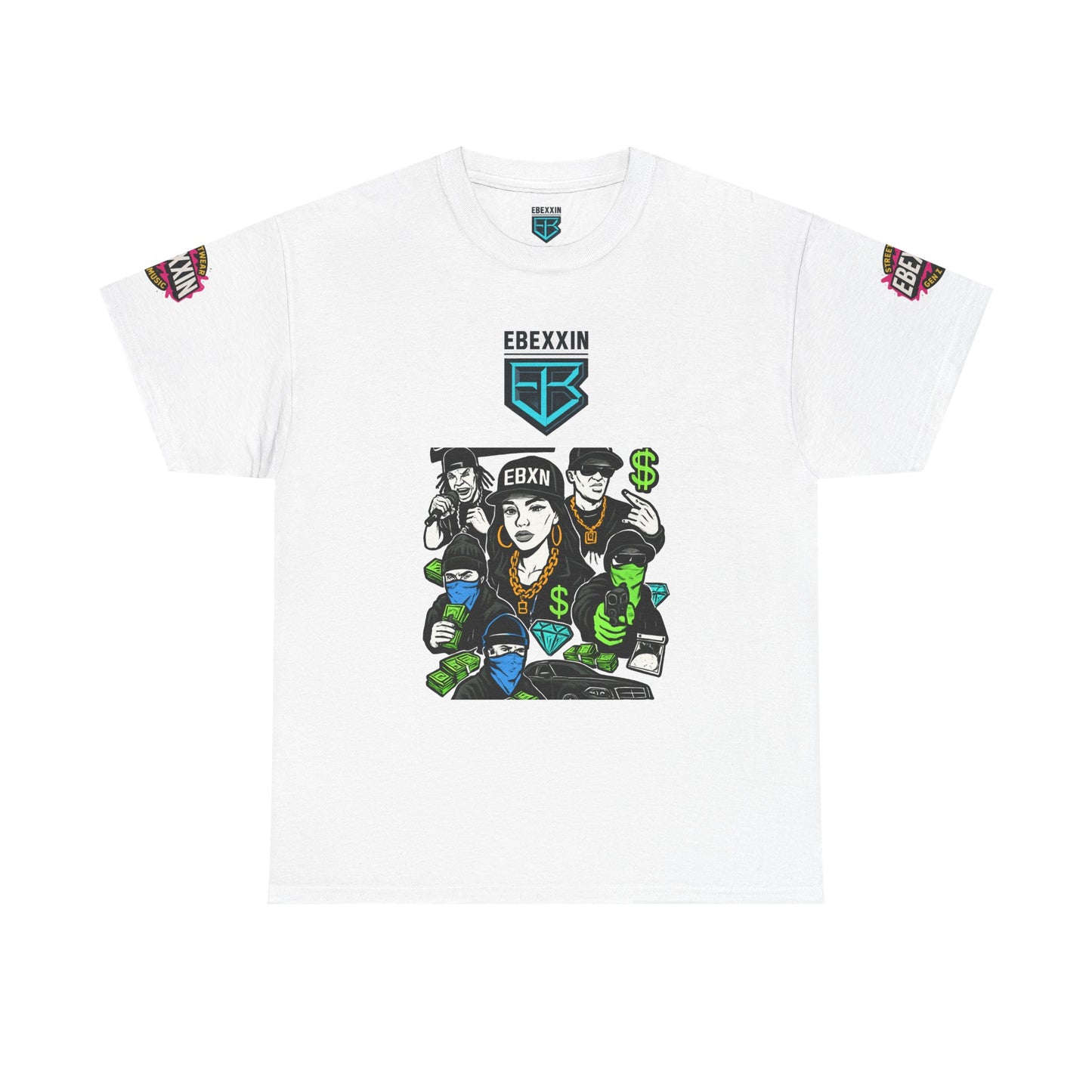 eBexxin - Street Art Graphic t-Shirt