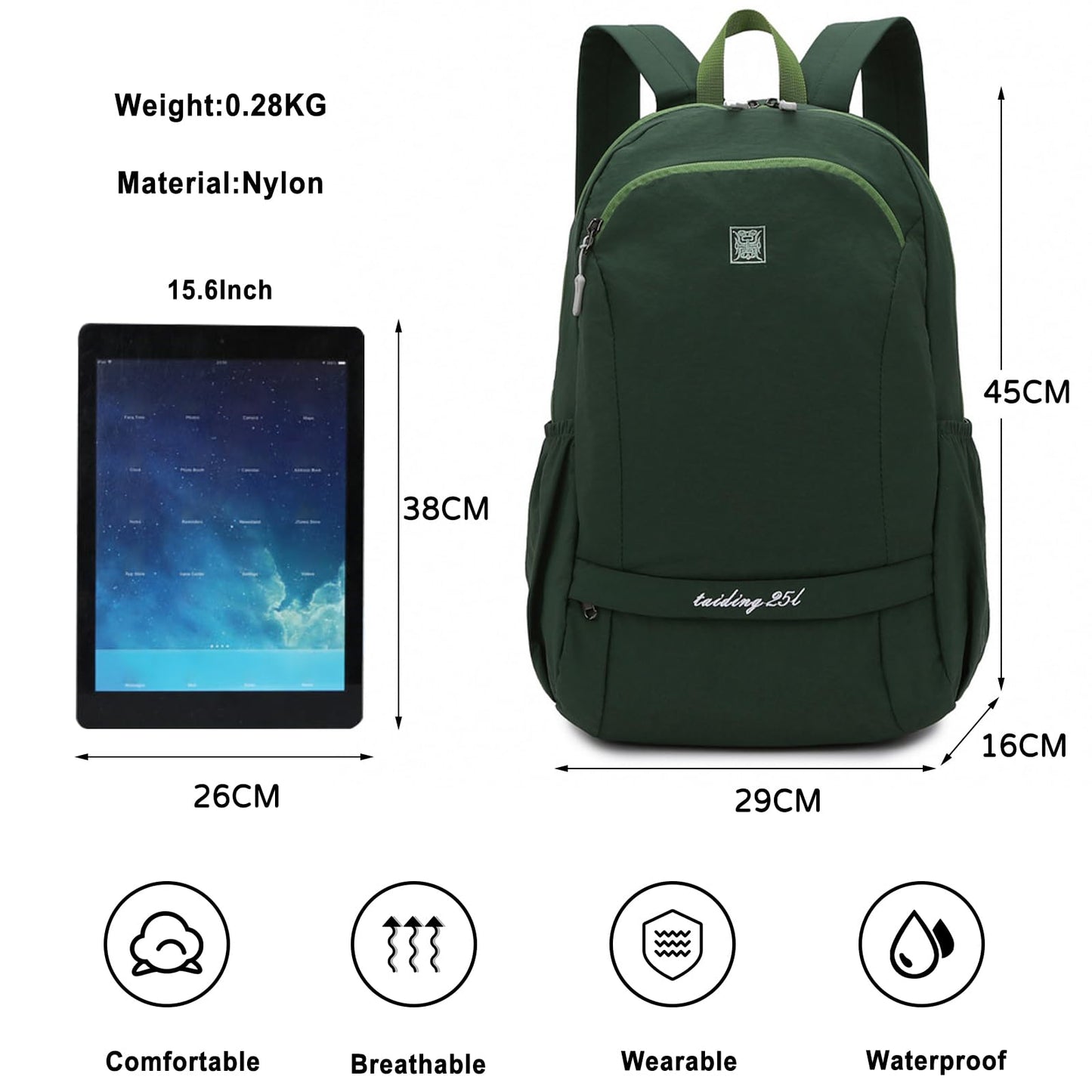 EBXN Mochila Plegable