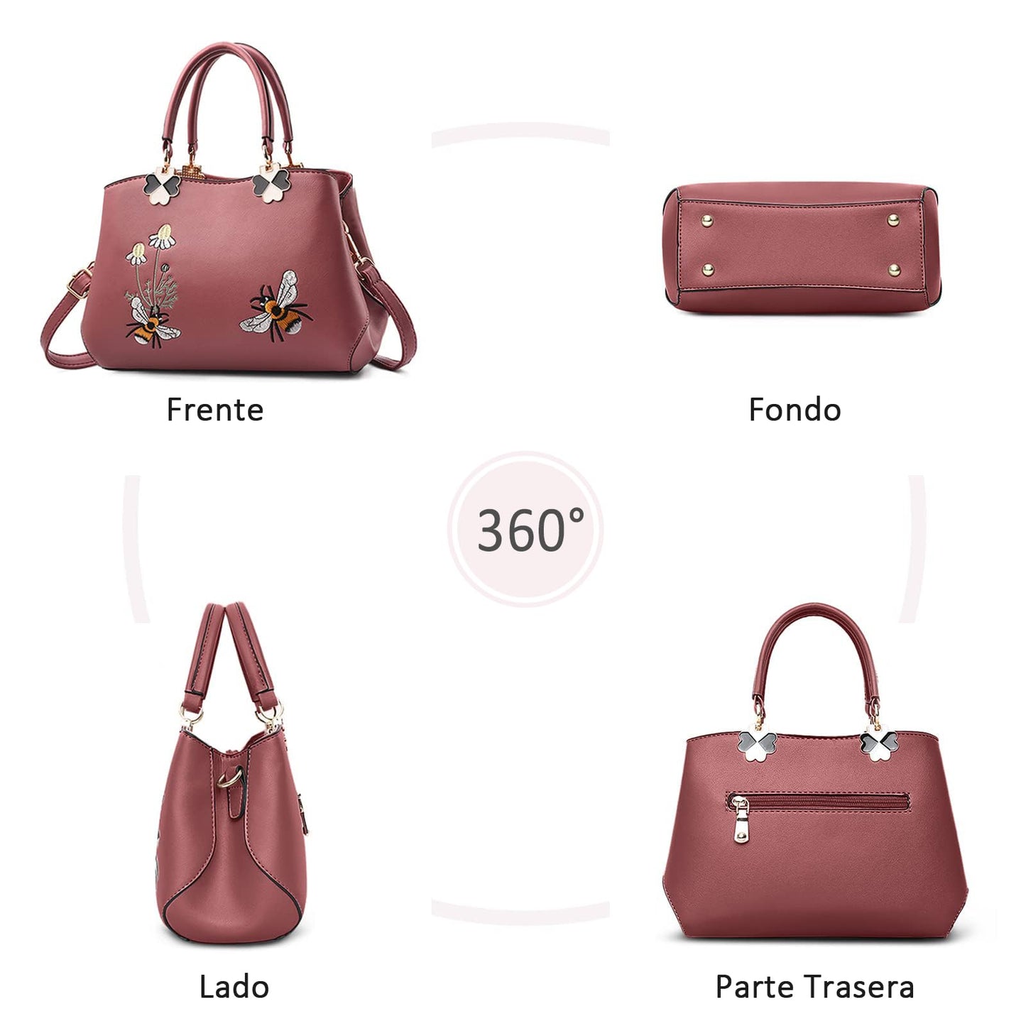 EBXN Elegante Bolsos para Mujer