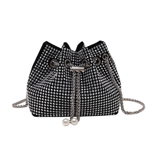 EBXN Bolso Mujer Pequeña Brillante