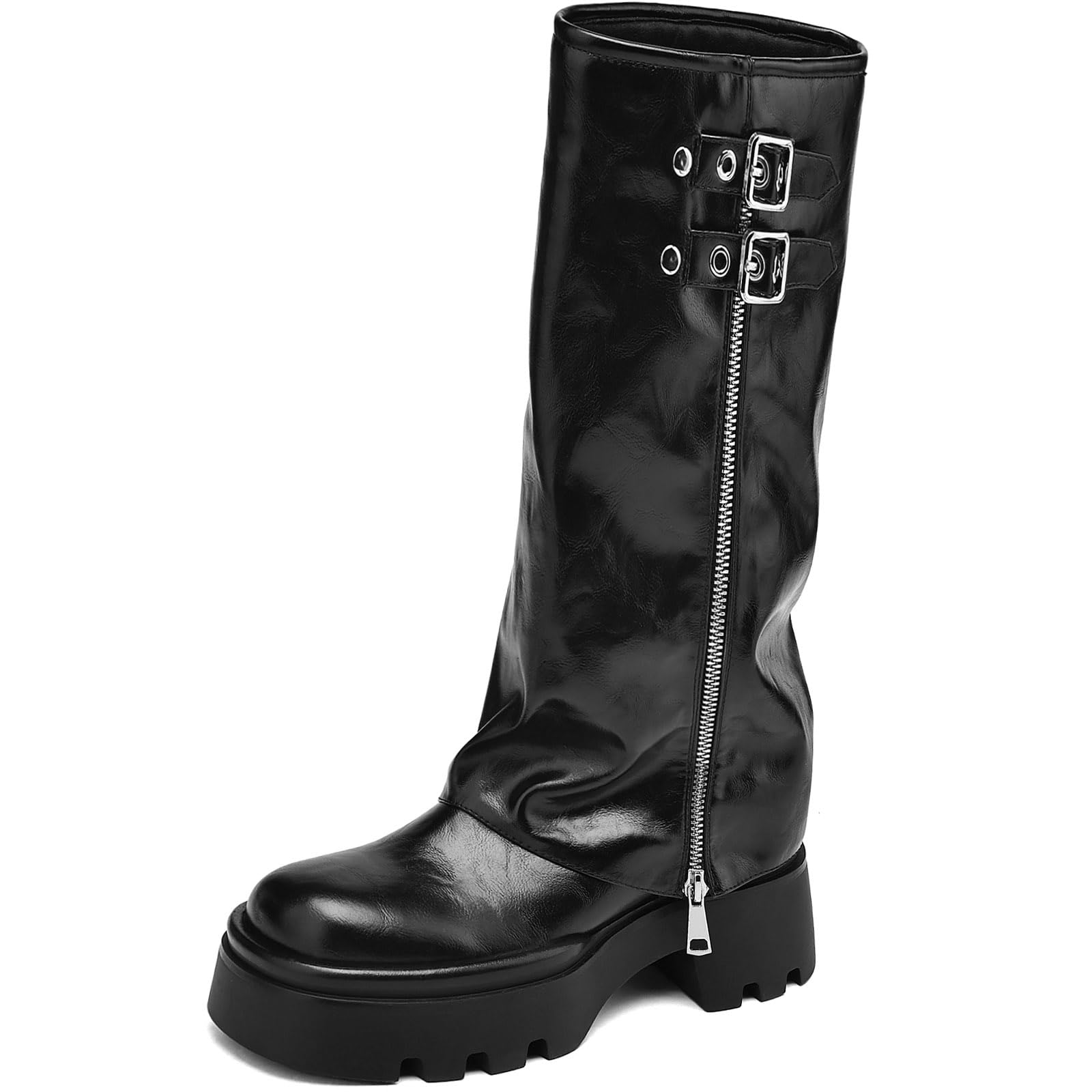 EBXN Women's Knee High Boots