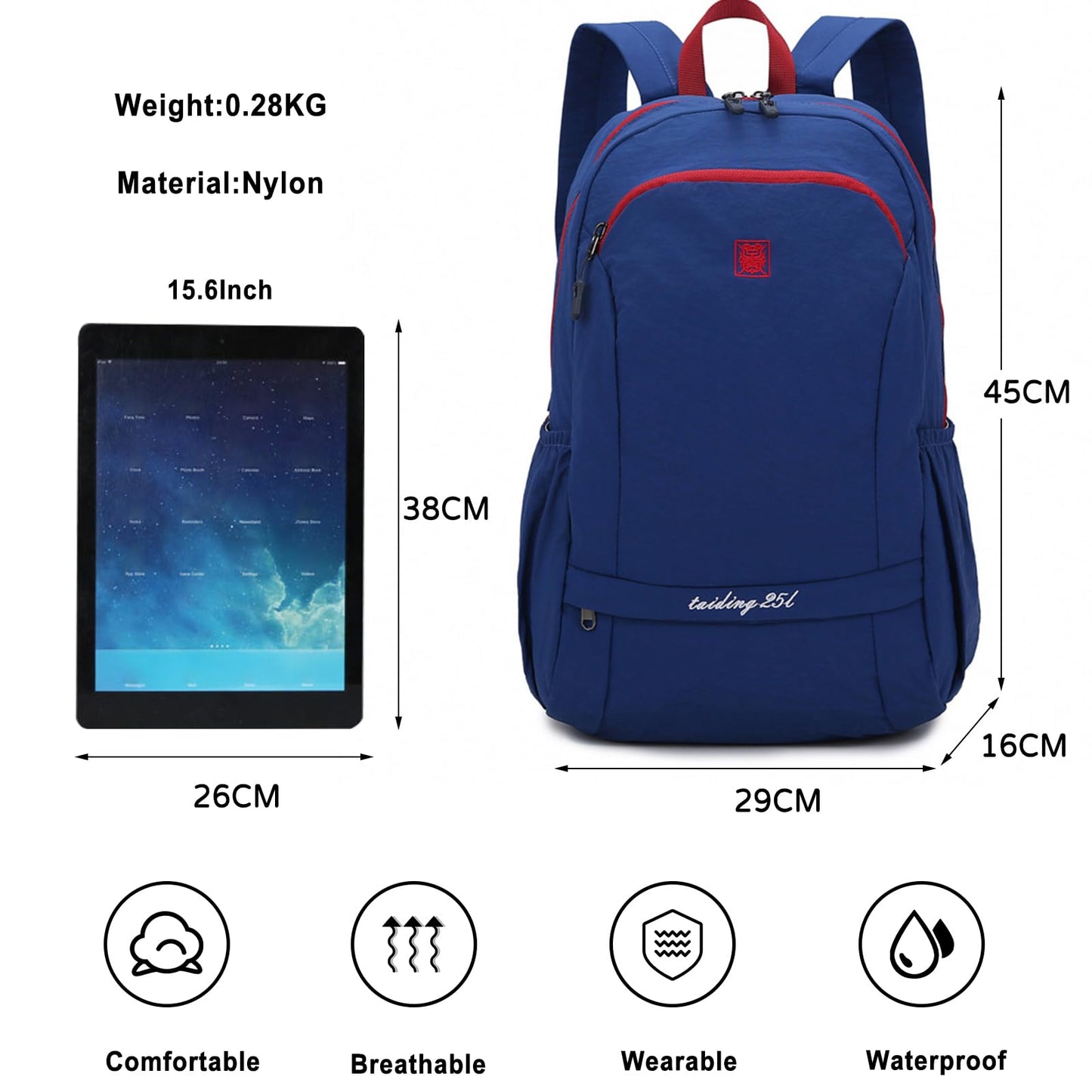 EBXN Mochila Plegable