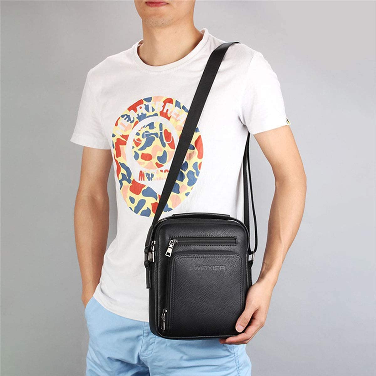 EBXN - Bolsos Bandolera para Hombre