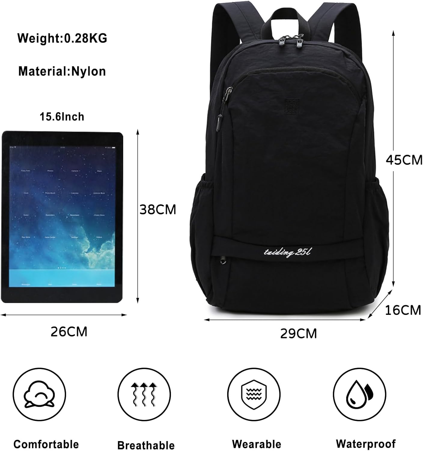 EBXN Mochila Plegable