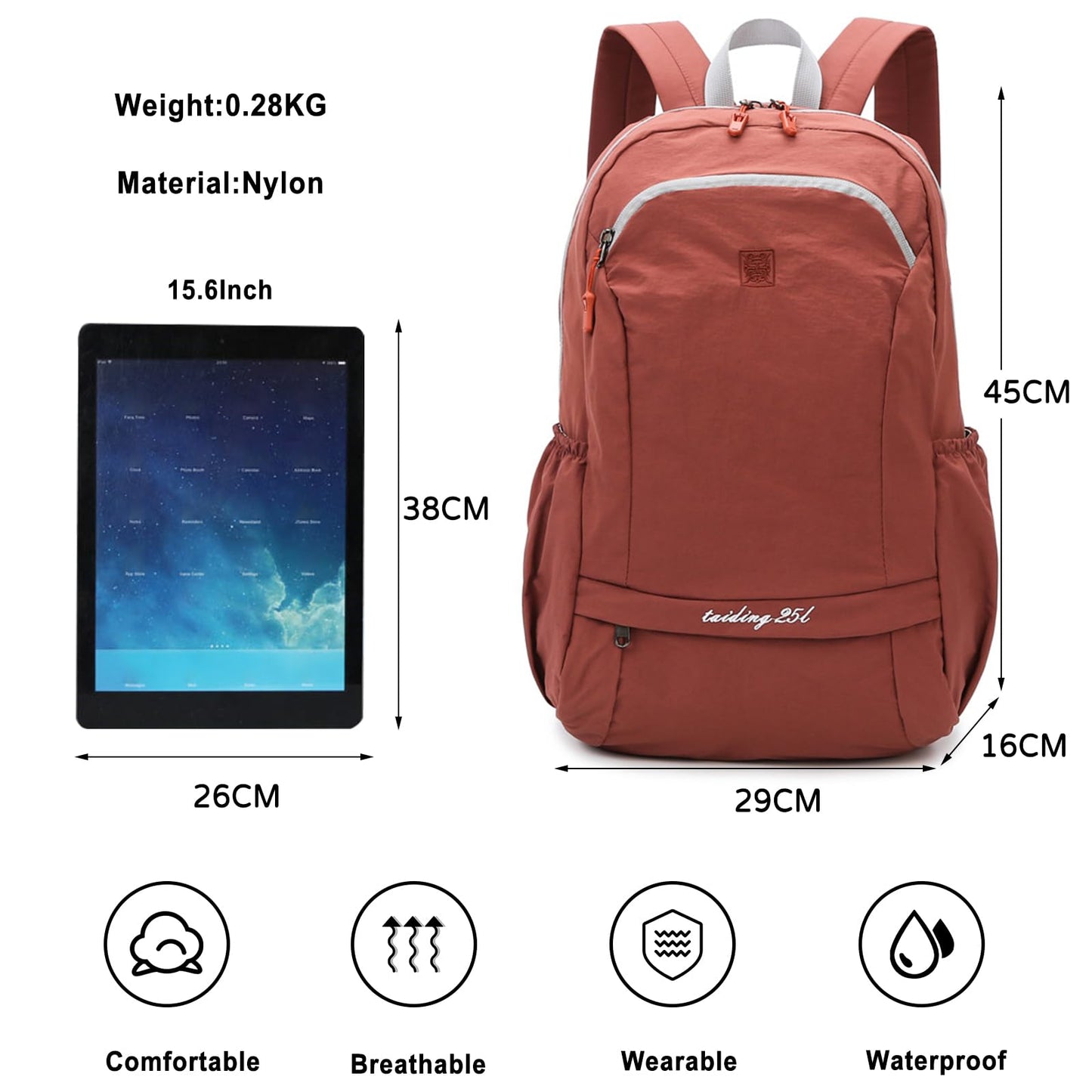 EBXN Mochila Plegable