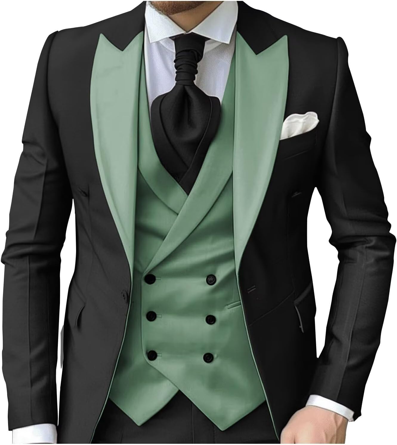 eBexxin - Suits for Men Slim Fit 3 Piece