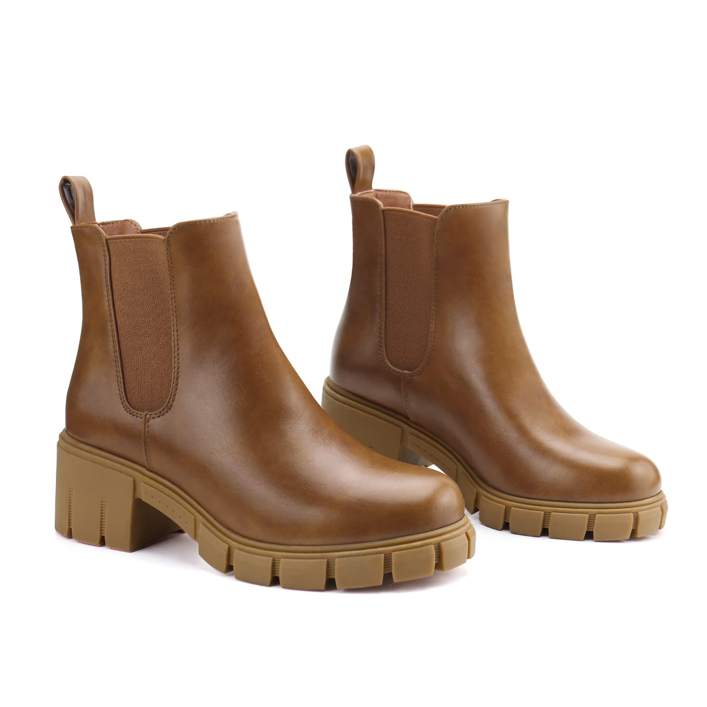 EBXN Women Platform Ankle Boots
