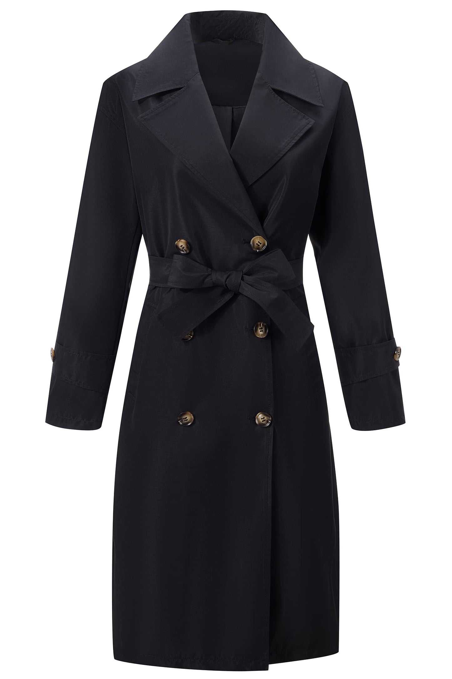 eBexxin - Women Trench Coats Loose Fit